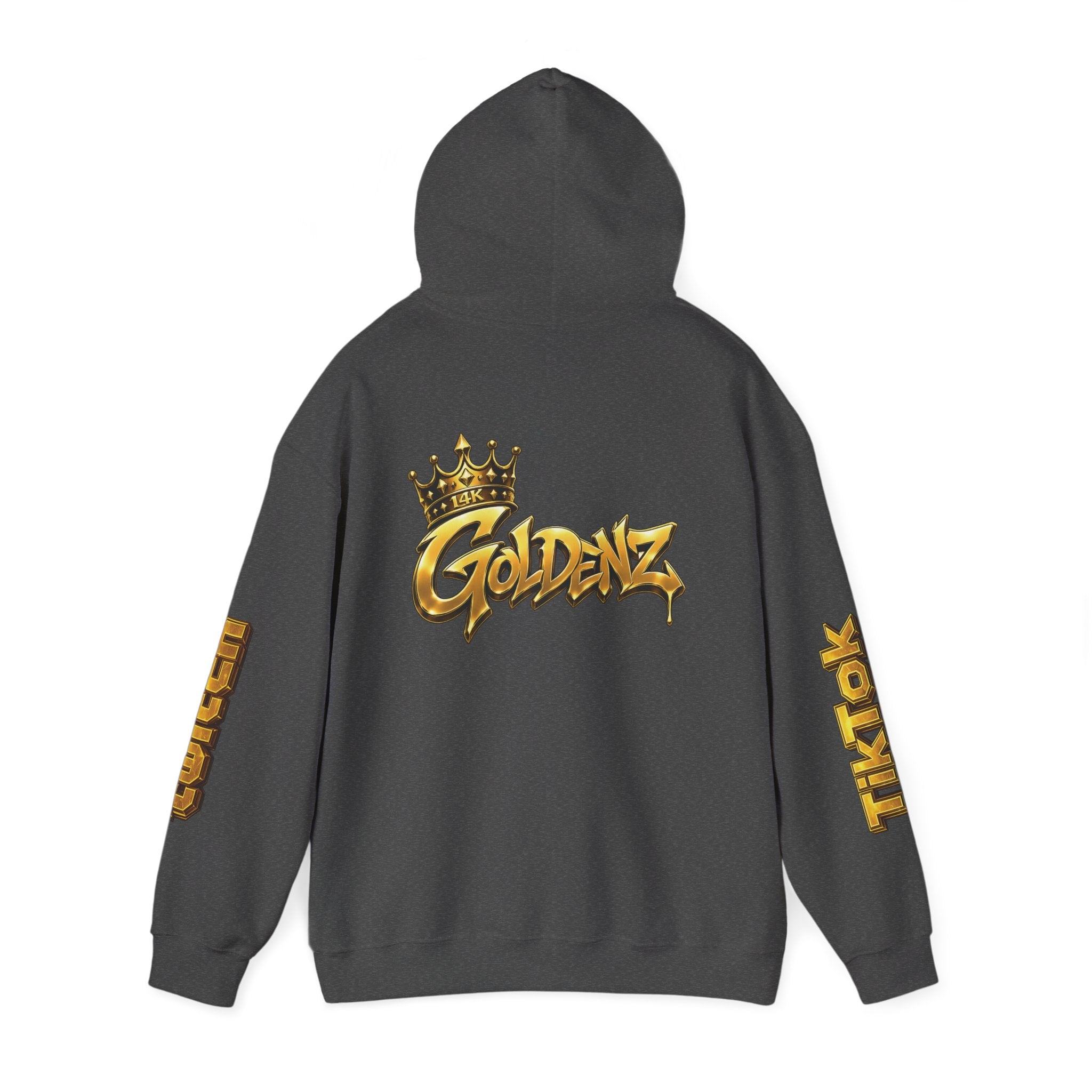 Goldenz Crown Hoodie — TikTok Creator Streetwear Hoodie