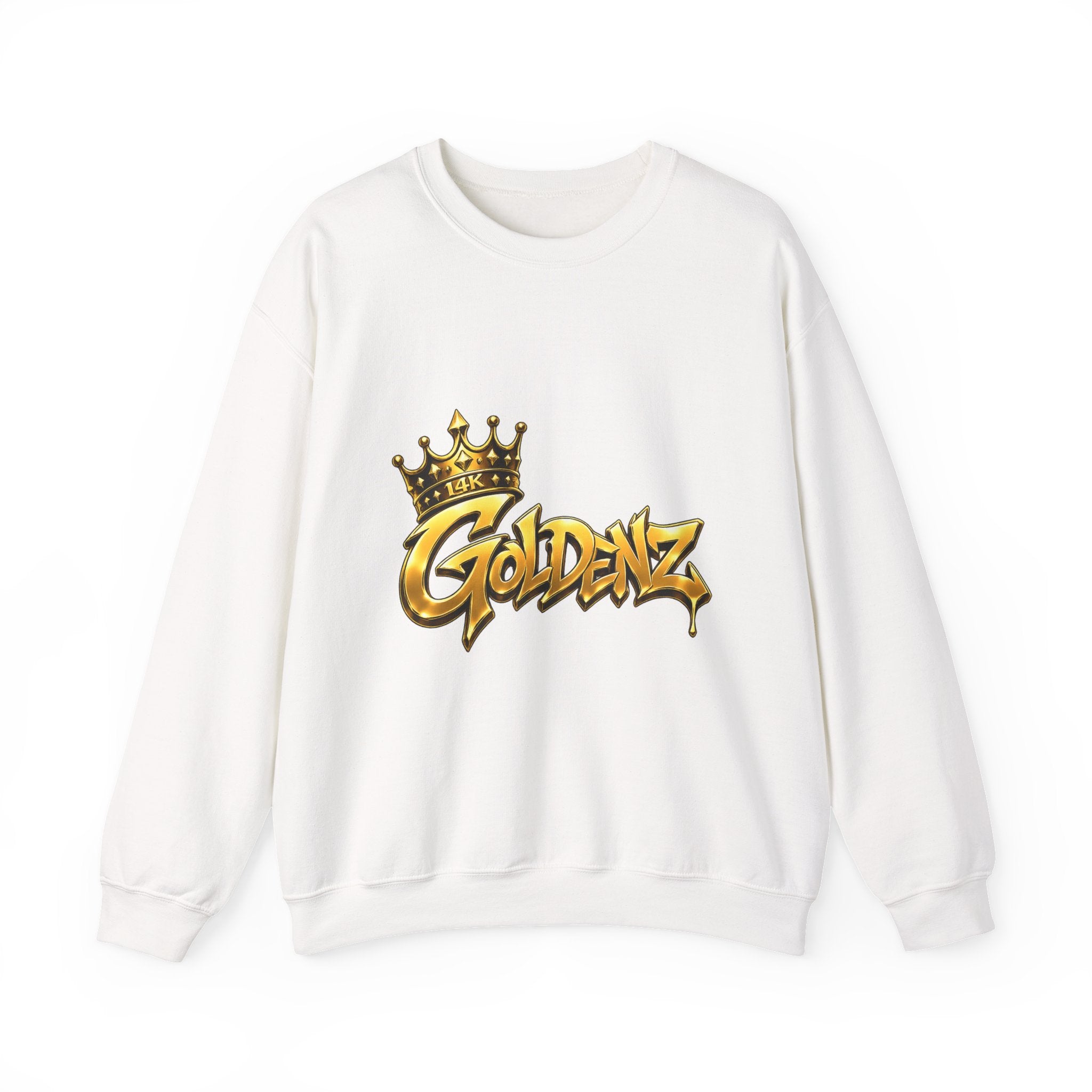 Goldenz Crown Crewneck Sweatshirt — Streetwear Graphic Pullover