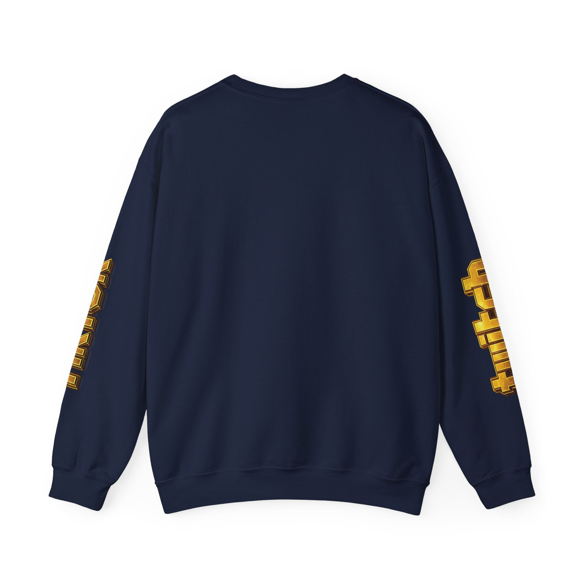 Goldenz Crown Crewneck Sweatshirt — Golden Graffiti Logo Pullover