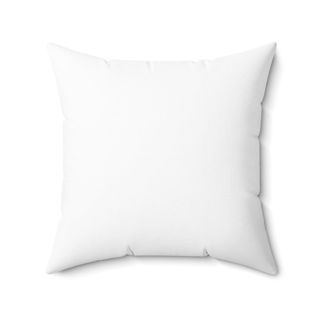 Goldenz Crown Graphic Pillow — Gold Script Decorative Throw Pillow